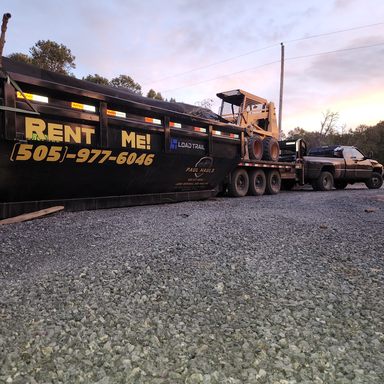 Roll-off and site work
